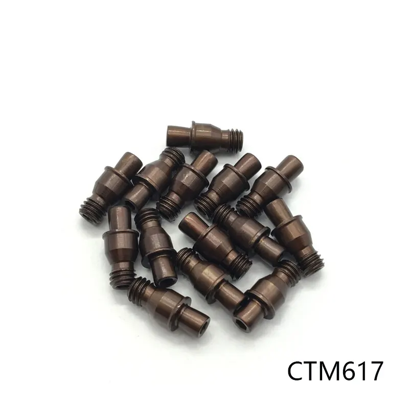 10 قطعة CTM613 CTM617 CTM618 CTM619 موضوع المعادن مركز قفل دبوس الرقائق المسمار ل CNC تحول أداة