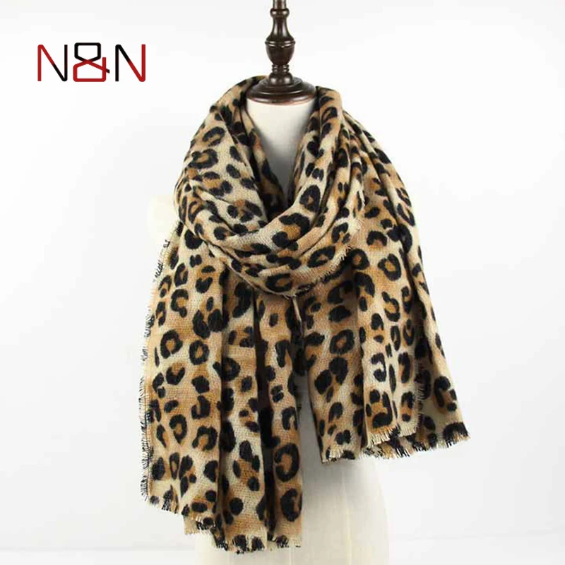 New Leopard print Scarves Women fashionable Scarf High Quality Female Lady Shawl Hot Sale  accessory