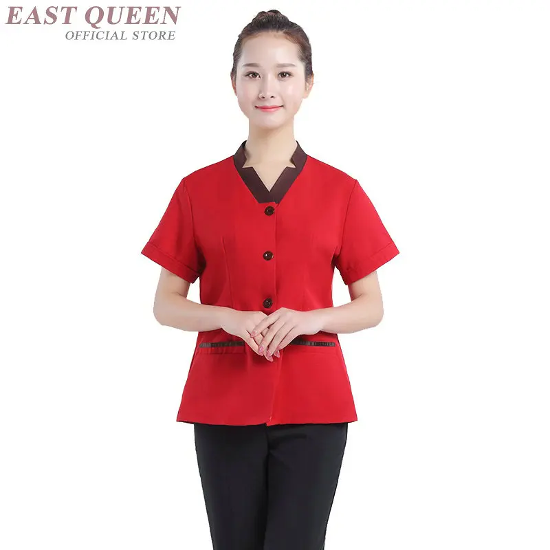 زي الفندق ، ملابس النادل والنوادل ، زي نادل مطعم ، DD1075