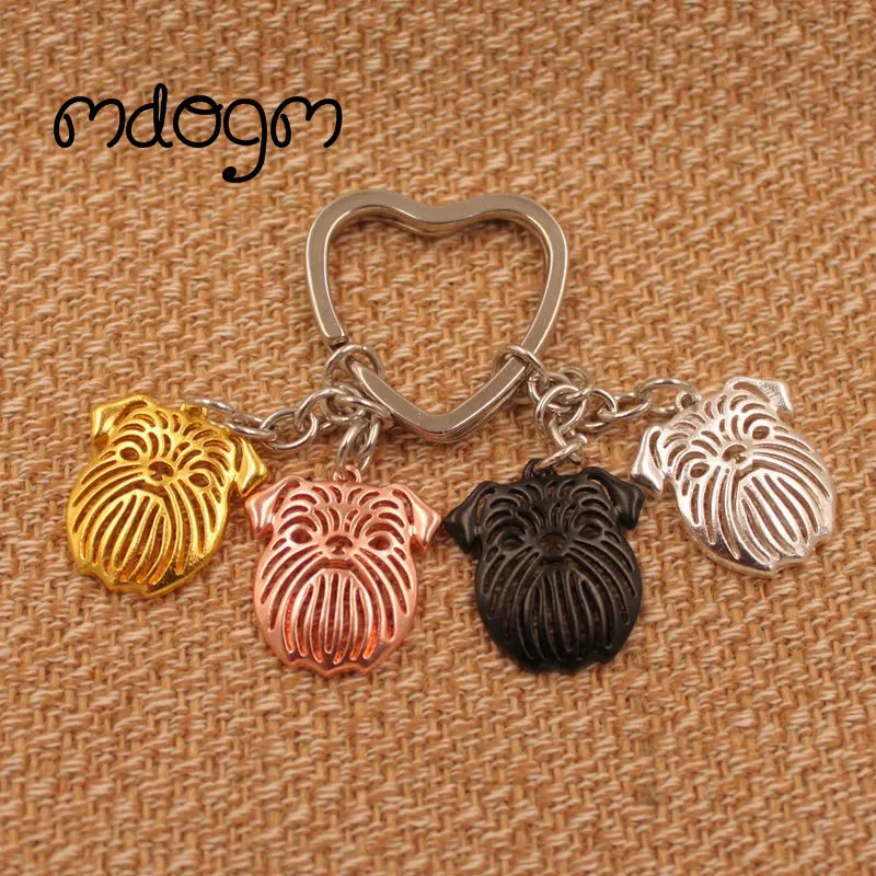 Brussels Griffon Dog Animal Purse Handbag Charm Handmade Pendant Keychain For Bag Car Women Men Girls Love Jewelry K120