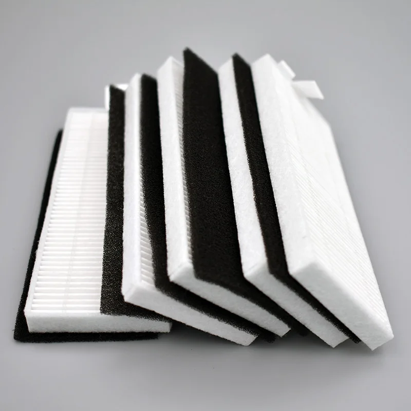 Eufy RoboVac 11 + Eufy RoboVac 11 Plus 로봇 진공 청소기 필터 예비 부품 교체 용 5 x Hepa 필터 5 x 스폰지