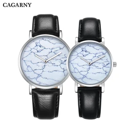 Relojes creativos para hombre, relojes de pulsera de cuarzo para Mujer, esfera de Parttern de mármol, relojes de pulsera impermeables a la moda para Mujer, Reloj para Mujer nuevo