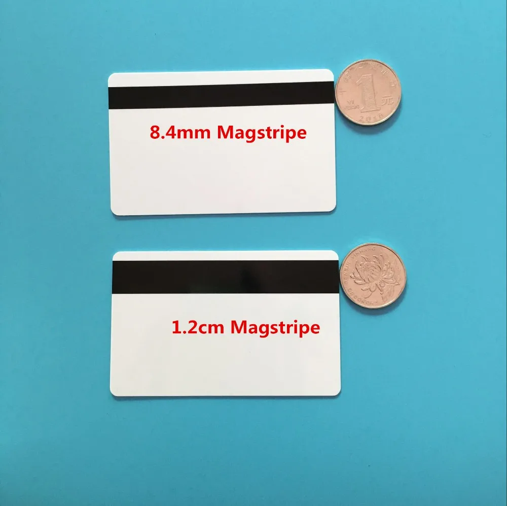 SLE4442 Hi Co MagStripe Trắng Liên Hệ Với Thông Minh Nhỏ Con Chip Có Thể In Thẻ PVC 20 CÁI
