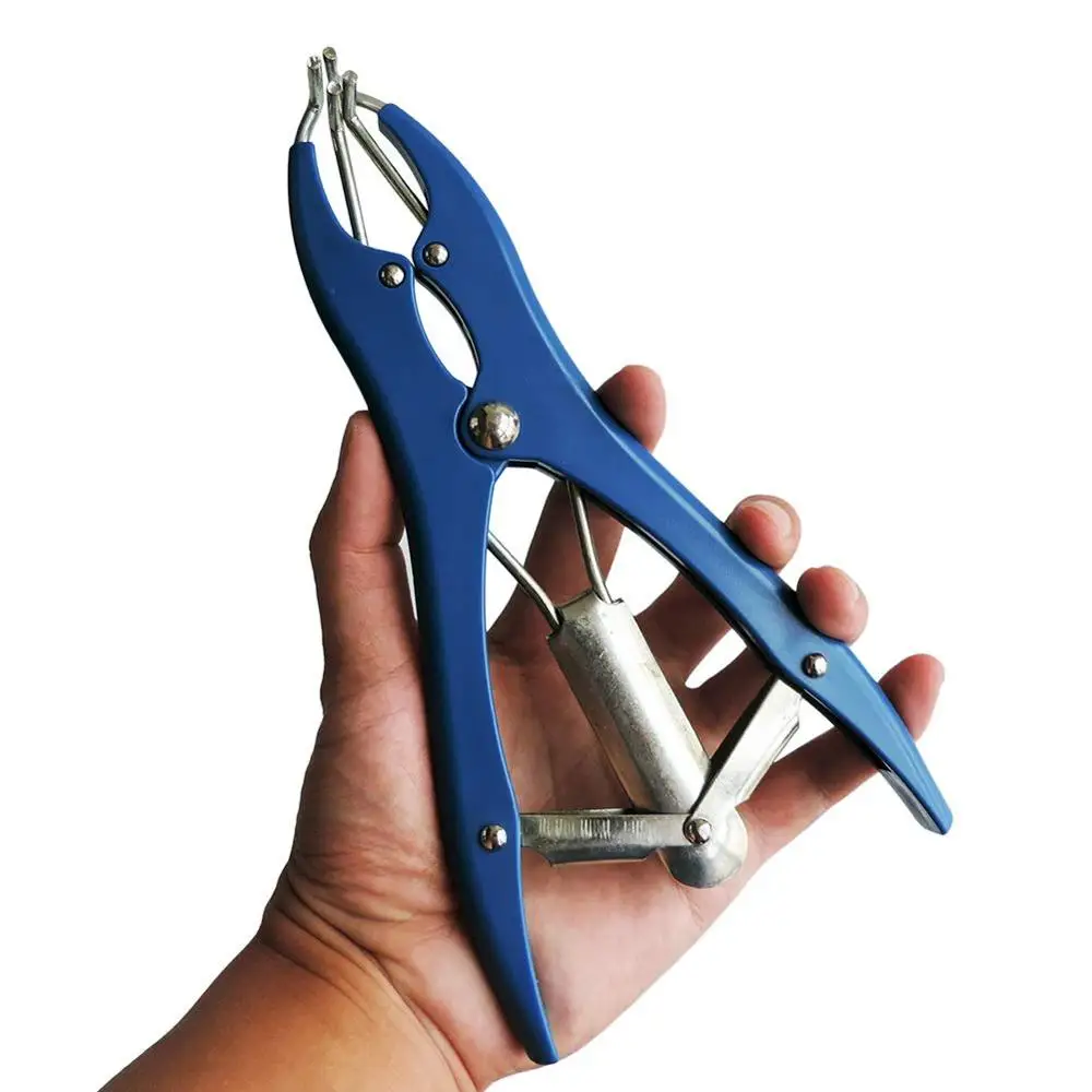 Farm Animal Piglets Sheep Tail Docking Clamp Bloodless Castration Pliers and Tail Docking Castration Ring Expansion Clamp