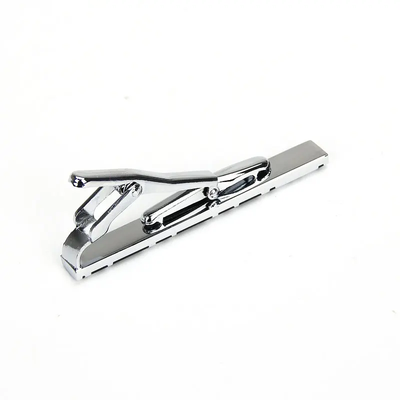Fashion Man Tie Clip For Men Classic Metel Tie Clips Copper Ties Bar High Quality Enamel Tie Collar Pin Crystal Business Corbata
