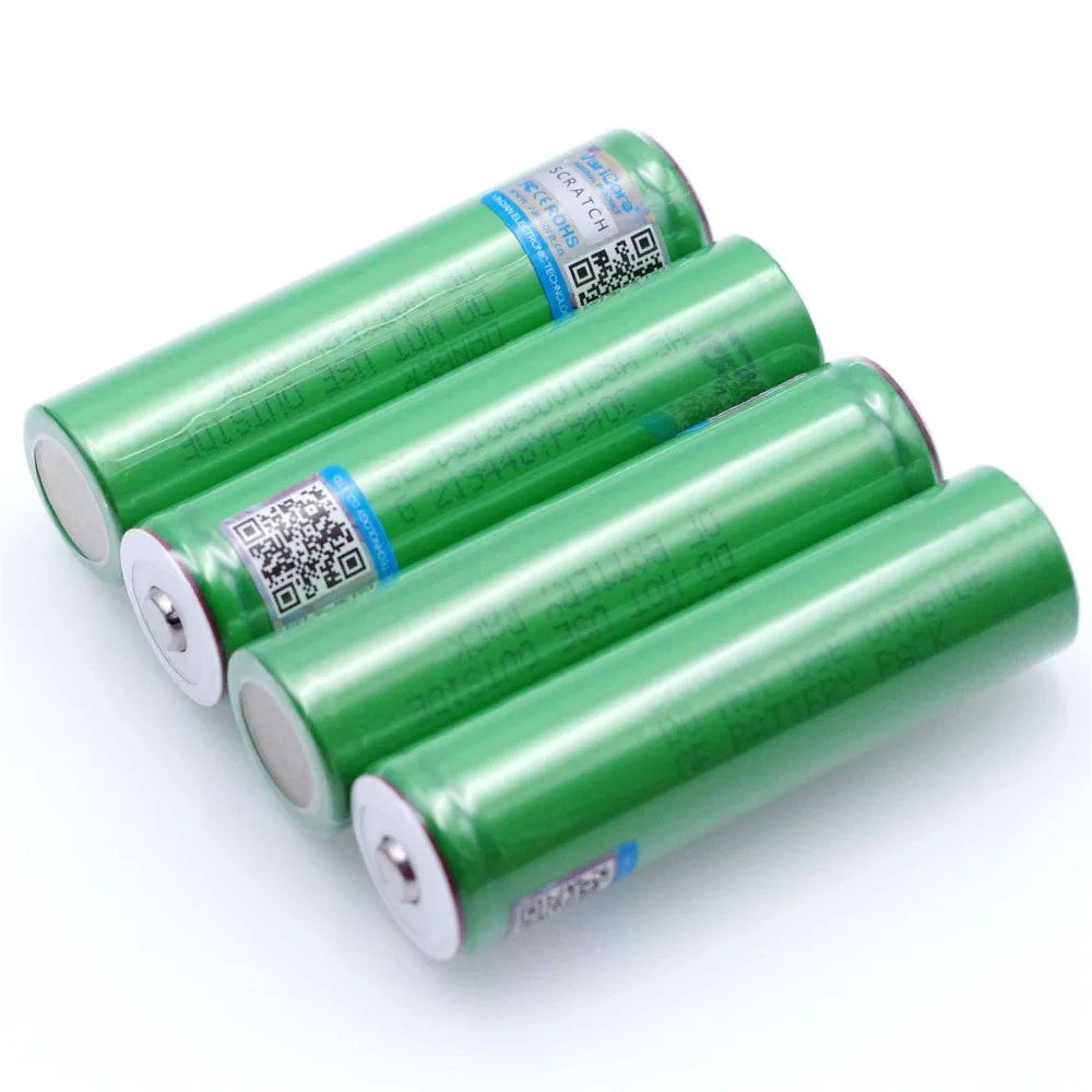 Varicore vtc5a 2600mah 3.6v 18650 bateria de lítio 30a descarga para us18650vtc5 baterias + apontou