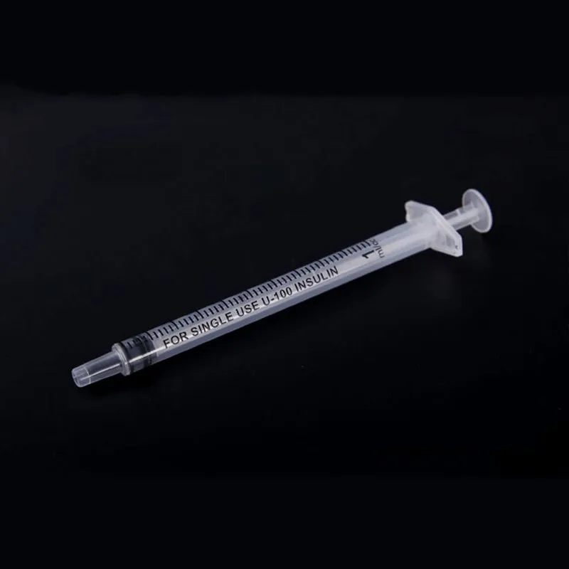 50 pcs 1 ml  2 ml disposable medical Syringes PVC sterile Syringes individual packing For Feeding medicine for child