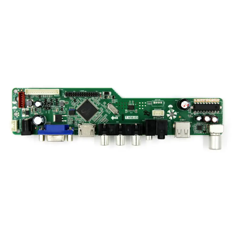 Carte contrôleur TV HD MI VGA AV USB AUDIO LCD, fonctionne pour résolution 1024x600 A101AW06 LP101WSB N101L6-L0B