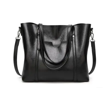 Leather Bags Handbags Women'S Famous Brands Bolsa Feminina Big Casual Women Bag Female Tote Shoulder Bag Ladies Large  A54