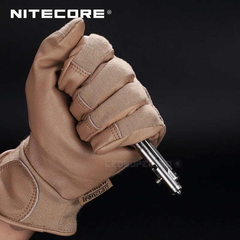 Multi-purposed Tool NITECORE NTP30 Titanium Bolt Action Tactical Pen