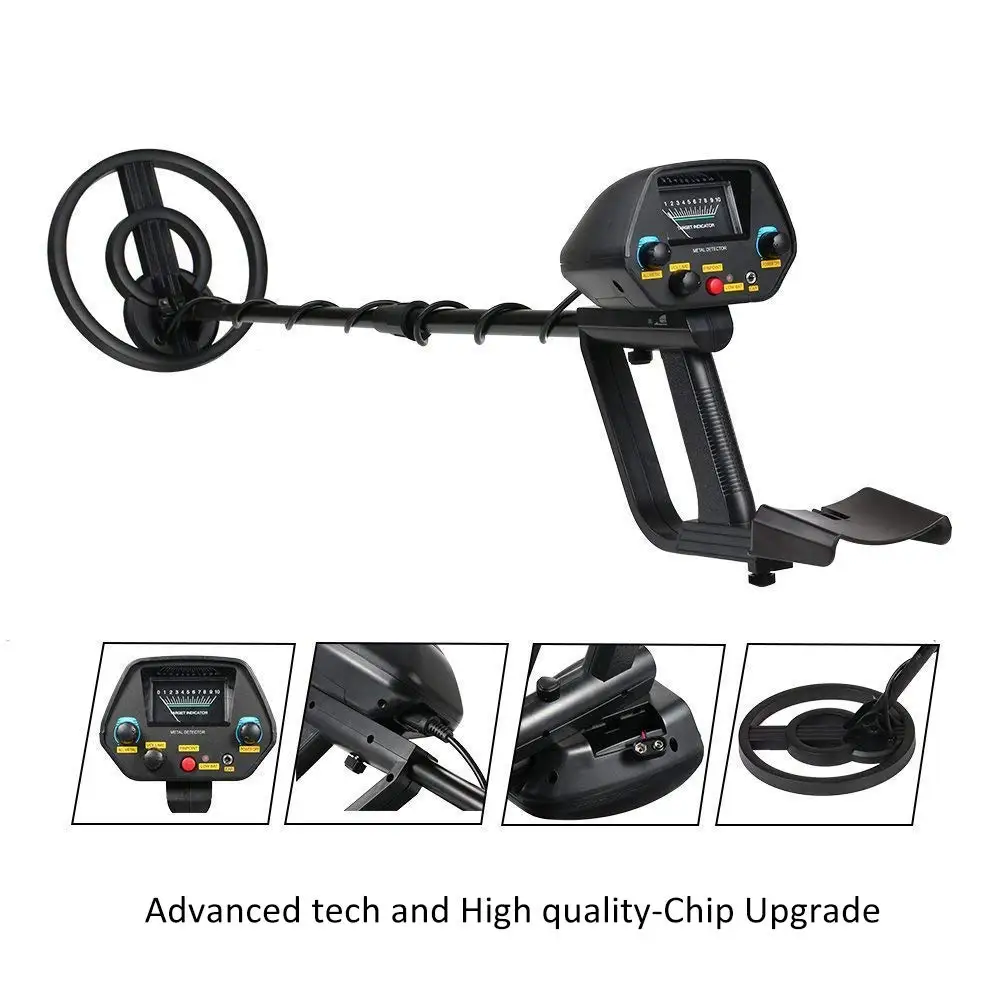 High Sensitivity MD4080B Gold Metal Detector Underground Digital Metal Detector Pinpoint Target Treasure Hunter Seeker Portable