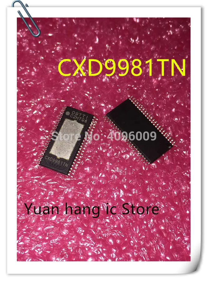 

5PCS/LOT CXD9981TN CXD9981T CXD9981 9981TN TSSOP-56 Digital power amplifier IC