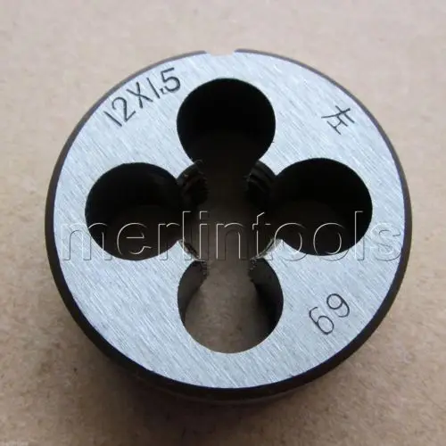 

12mm x 1.5 Metric Left hand Die M12 x 1.5mm Pitch