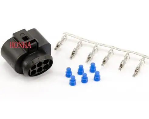 Free shipping 6-Pin / 6 Way JPT Connector Plug Female 1J0973733