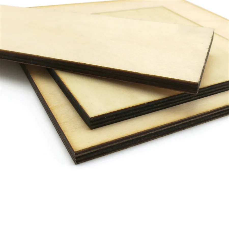 2pcs/lot J364 5mm Thickness Basswood Laminated Board 50*200mm Artificial Board DIY Using Panel Sell at a Loss