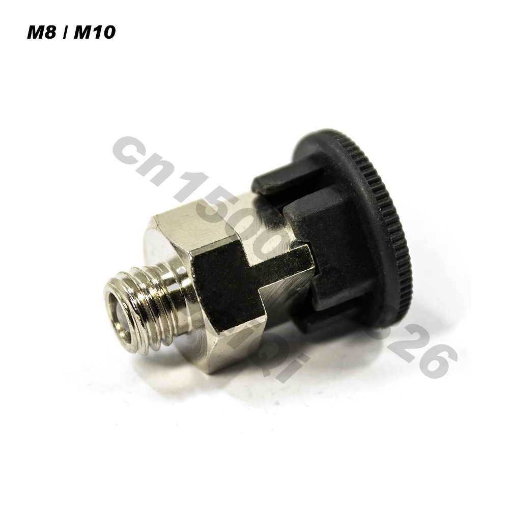 M8  M10 rest position type indexing plungers,index blots ,plastic knob