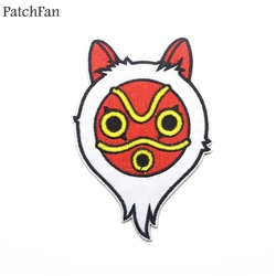 Patchfan Anime cartoon Applique patches stickers pour sewing shirt clothing para jacket badges iron on t-shirt A1565