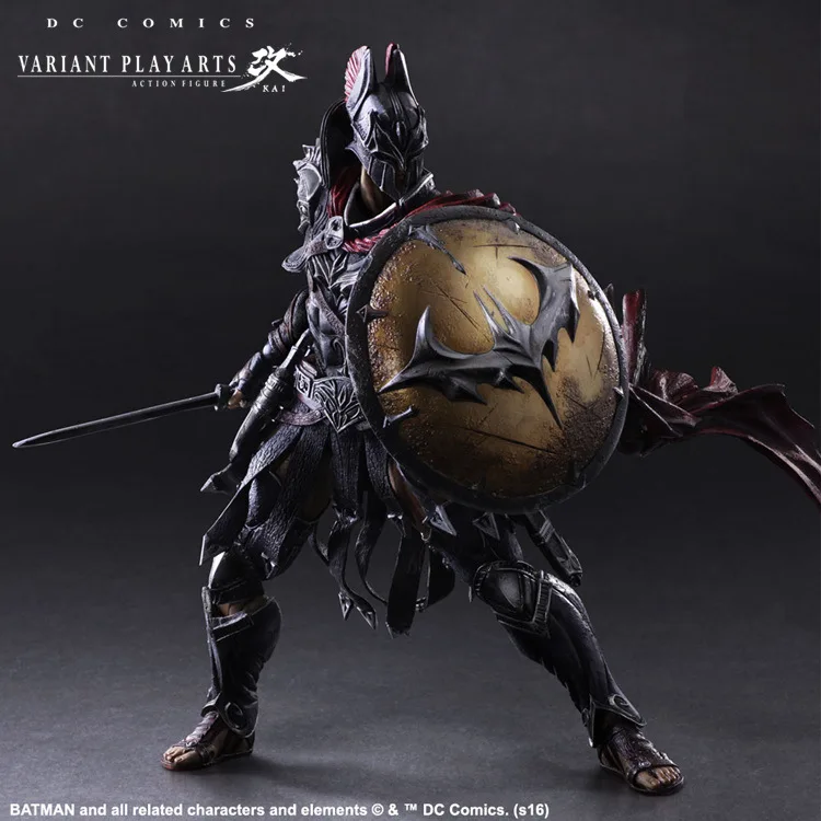 Play Arts Kai 1/6 scale painted figure Variant variable Ver. Timeless Spartan Batman PVC Action Figures Collectible Model Toys