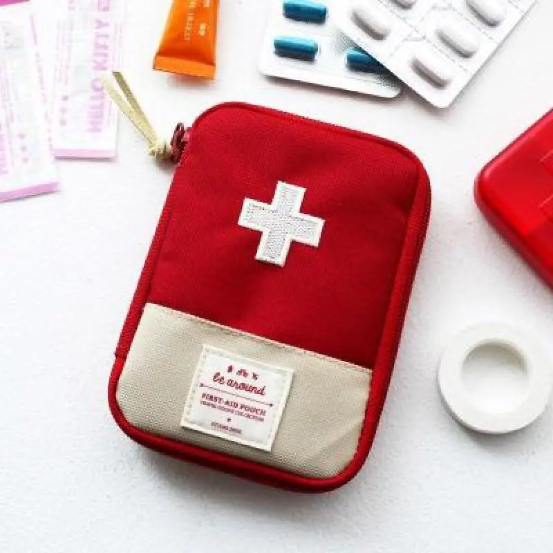 Mini sac de premiers soins portable pour voyage à domicile, petite trousse d'urgence médicale, équipement de camping, protection de sécurité, nouveau