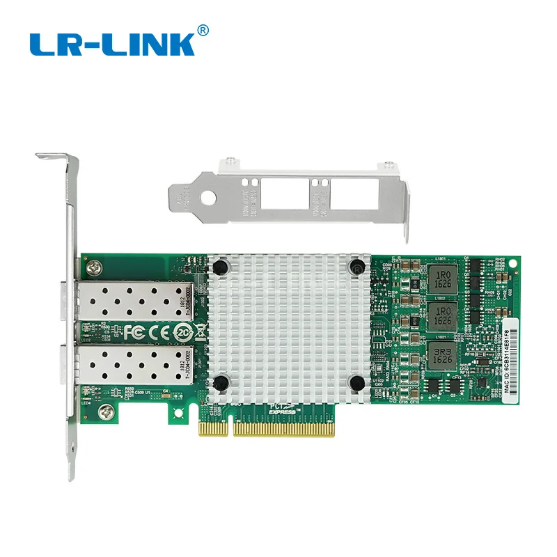 LREC9812AF-2SFP+ 10Gb Fiber Optical Ethernet Adapter Dual Port PCI Express Network Lan Card Broadcom BCM57810S Nic