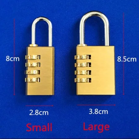 Dream Lock (Large Size,Brass) Magic Tricks Stage Close Up Magia Appearing Vanishing Magie Illusion Mentalism Gimmick Props