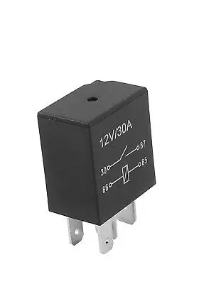 DC 12 Volt 30A 4 Pin Pins Auto Vehicle Motorbike Boat Lamp Relay