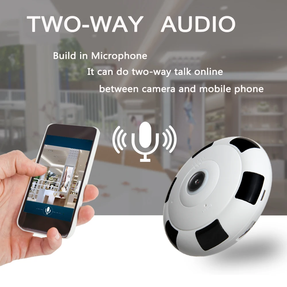 Ouertech Wifi Security Camera Infrarood 1080P Motion Sensorsurveillance Video Intercom Smart Ip Camera Met Tf Card Slot