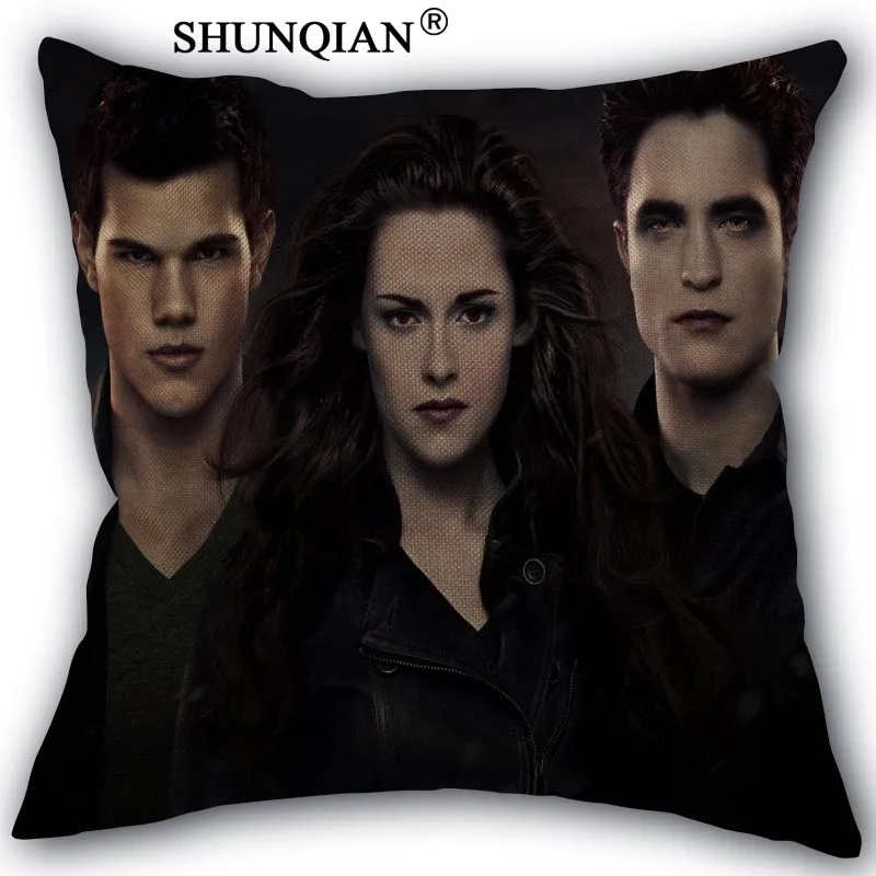 Twilight Cotton Linen Pillowcase Custom Home textile Decorative One Side Pillow Covers 45x45cm