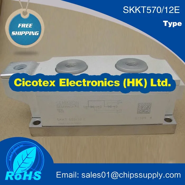 

SKKT570/12E MODULE IGBT SKKT 570/12 E Thyristor Diode Modules SKKT570-12E SKKT57012E SKKT570 12E SK KT570/12E S KKT570/12E