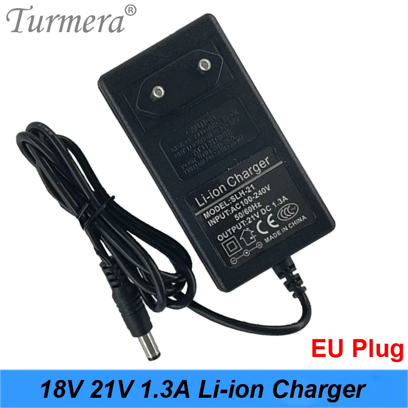 21V 18V 1.3A Lithium Battery Charger Electric Screwdriver 18V 5Series 18650 Lithium Battery Wall Charger DC 5.5 2.1 2020 NEW