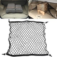 For Audi A4 B6 A3 A6 C5 Q7 A1 A5 A7 A8 Q5 R8 TT S5 S6 S7 S8 SQ5 Car Trunk Luggage Storage Cargo Organizer Nylon Elastic Mesh Net
