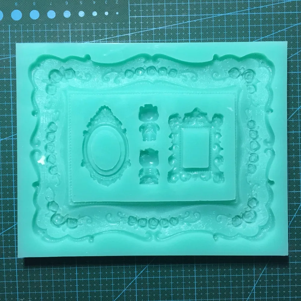 frame silicone fandont mold Silica gel moulds frame Chocolate molds frames candy mould frames silicone molds wedding cake