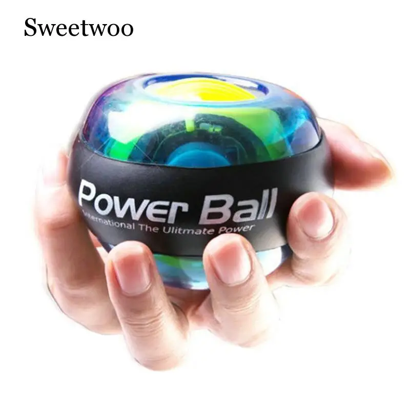 

LED Wrist Ball Trainer Relax Gyroscope Ball High Quality Muscle Power Ball Gyro Arm Exerciser Strengthener Fitness Equipments