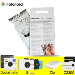 20 قطعة بريميوم ZINK صفر حبر ورق Z2x350 لكاميرا بولارويد الفورية للصور Z2300 المفاجئة تعمل باللمس / الرمز البريدي / الاجتماعي / 2x3 أفضل 8 عبوة بولارويد مبيعا - رقم 4