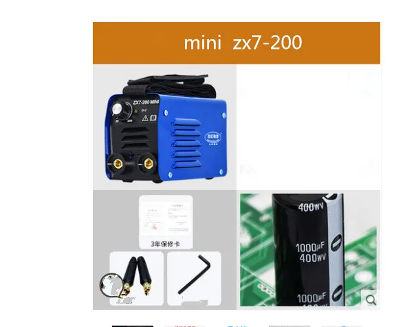 Euro quality Mini ARC-200 single phase 220V inverter arc welding machine MMA portable welder Free shipping