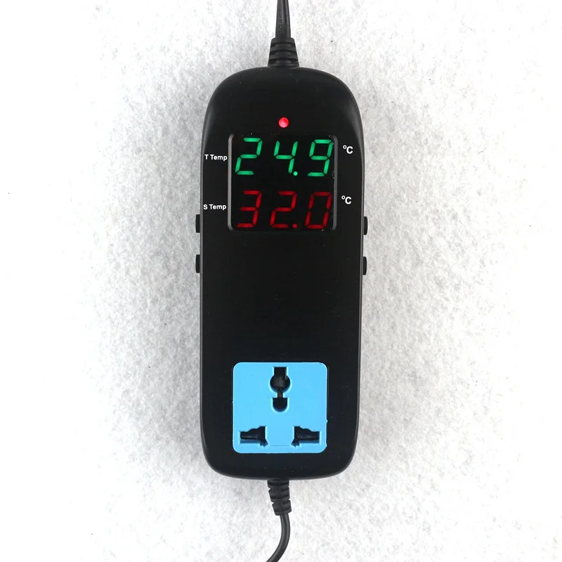 EU MH2000 Temperature Controller Thermostat Regulator AC 110V 220V Fish Tank Aquarium Intelligent Socket -40~120C Microcomputer