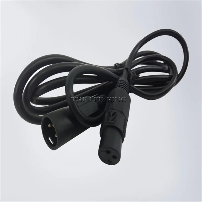 

10pcs/lot 1.2 Meters length 3-pin signal connection DMX cable for stage light, stage light accessories