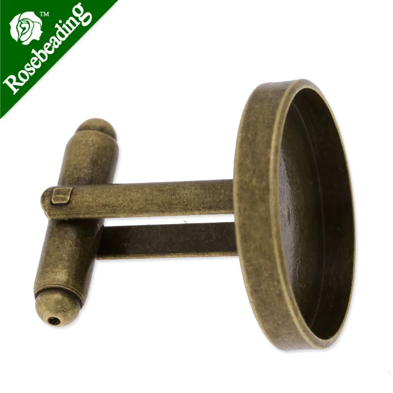 

cufflink blank with 16mm round Bezel,bezel depth about 2mm,Brass filled,antique bronze finished,sold by 10pcs/lot-C3578