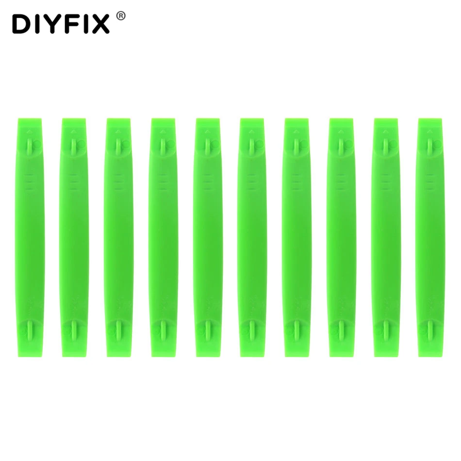 DIYFIX 10 قطعة لينة البلاستيك الآمن حدق أداة ل فون باد سامسونج الهاتف المحمول الهاتف المحمول إصلاح افتتاح أداة مجموعة