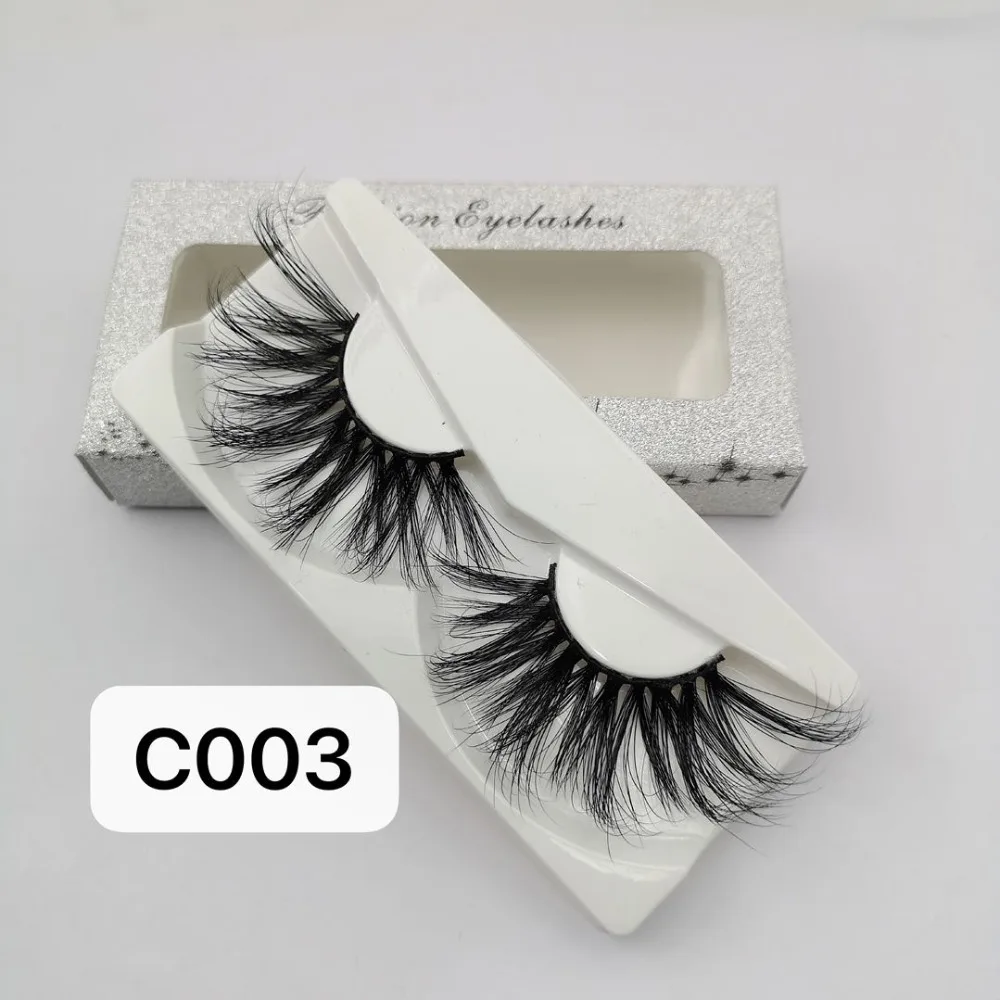 DOCOCER 30 millimetri Ciglia di Visone Eyelashes3D Ciglia Finte Lungo Dramatic Pieno Ciglia Trucco Handmade Ciglia Ciglia 16 stili