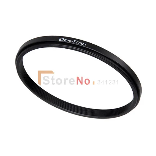 82mm om 77mm 82-77mm metalen lens step down lens filter adapter ring black met tracking nummer