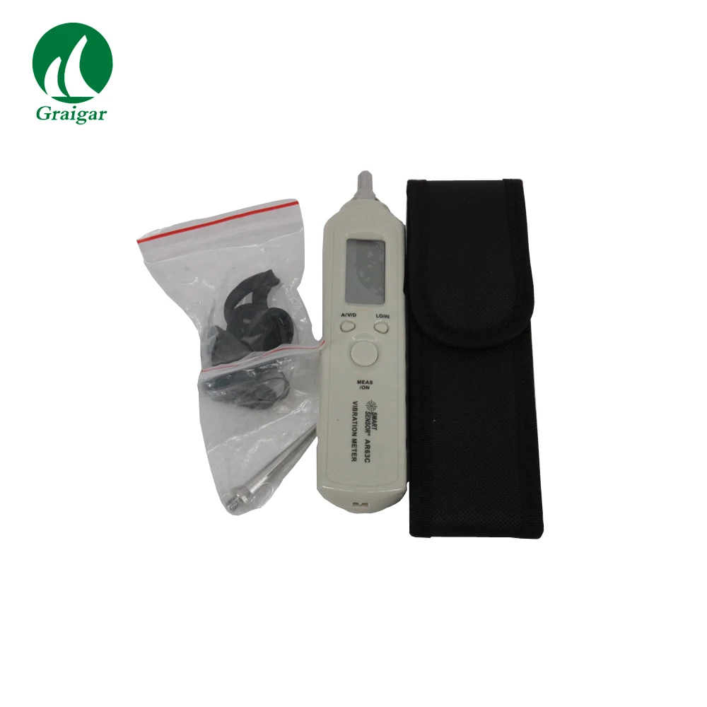 AR63C SMART SENSOR Pen Design Vibration Meter Digital Vibrometer