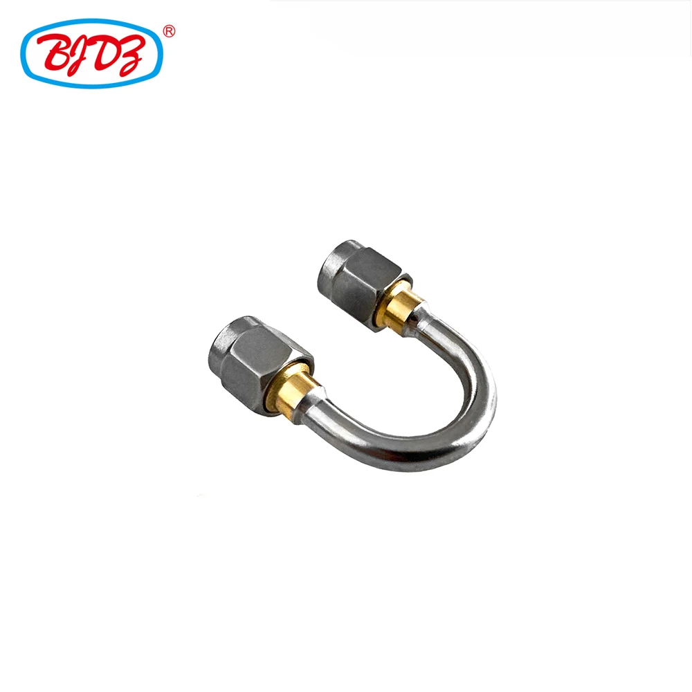 Free Shipping 1PC SMA Male to SMA Male Stainless Steel Cable assembly