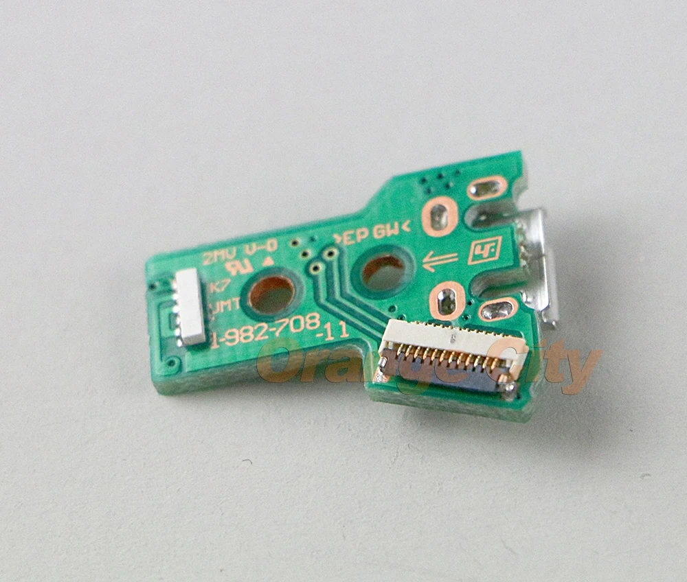 jds-055 USB Charging Port Socket Board charger board with flex ribbon cable For PS4 Pro controller board