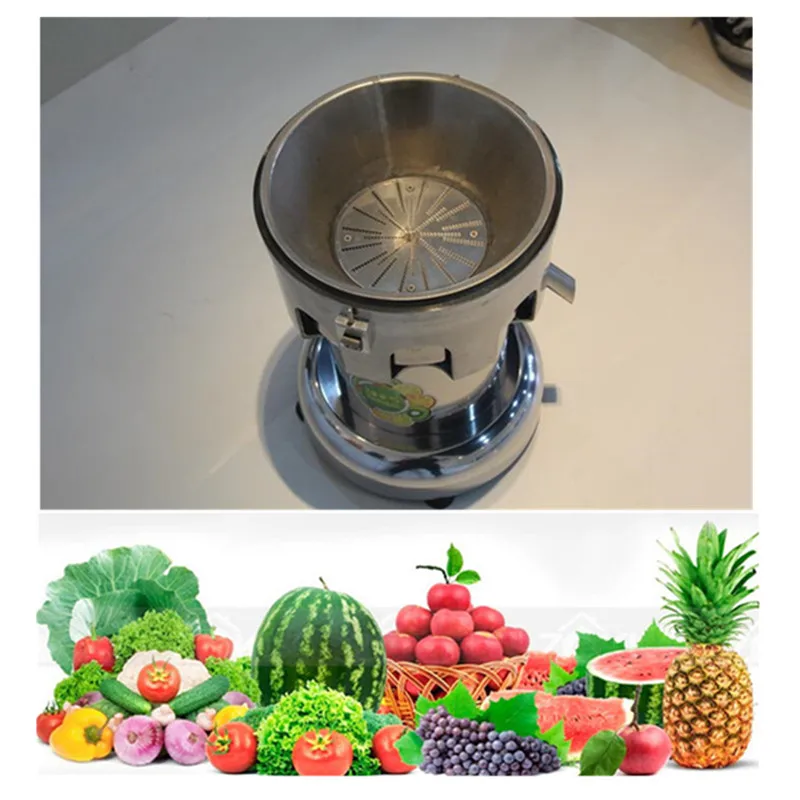 A2000 220V Industrial cold press juicer for fruit vegetable citrus orange juice extractor