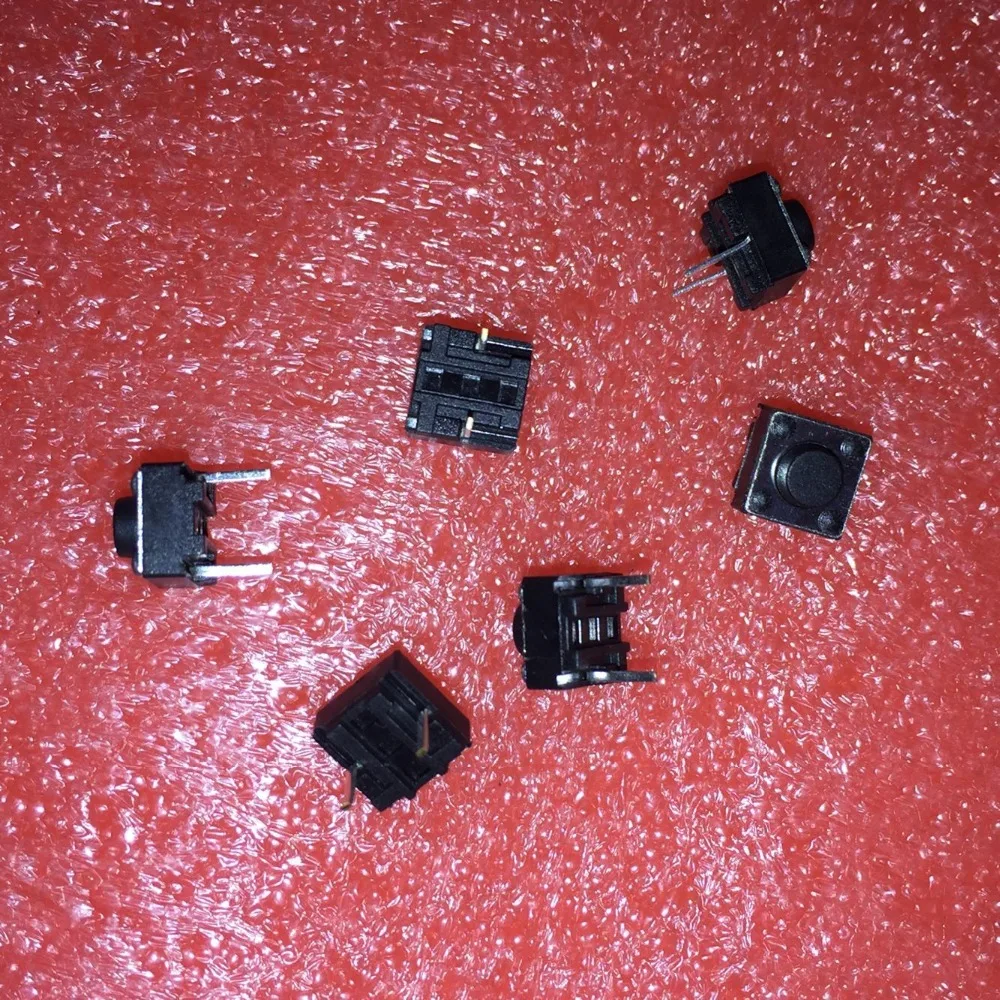 Free Shipping 1000PCS 2 pins 6*6*5 mm Switch Tactile Push Button Switches 6x6x5mm ROHS high temperature resistance