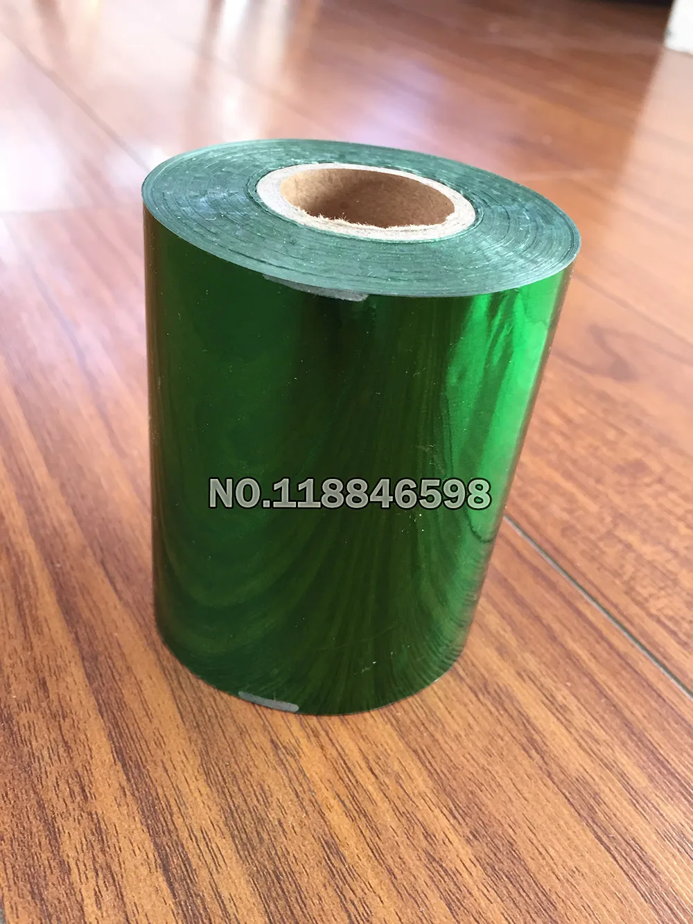 

Green Color Hot Foil Paper Hot Stamping Box/Plastic/ppc/pvc/pp Material Free shipping