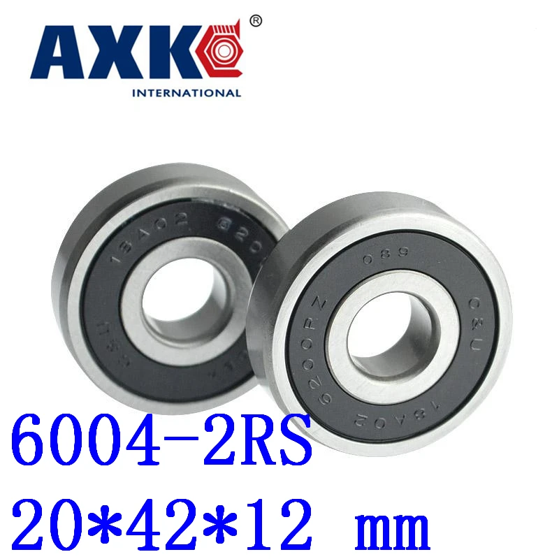 High Quality Deep Groove Ball Bearing 10pcs 6004 2RS 6004RS 6004-2RS 6004RZ 20x42x12mm Precision Rolling Bearings for Machinery