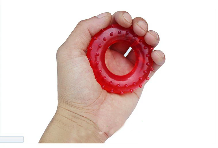 Hand Finger Muscle Massager Power Training Ring Exerciser Strength Hands Griper Gripping Musculation Stress Relax Care