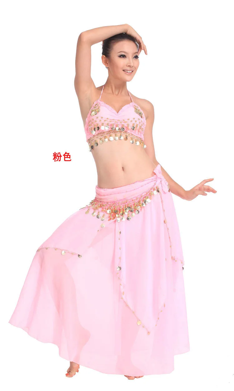 Belly Dance Costume Bollywood Costume Indian Dress Bellydance Dress Womens Belly Dancing Costume Sets Tribal Skirt 11 Color